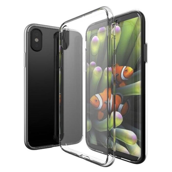 Husa Apple iPhone XS, Silicon TPU slim Transparenta