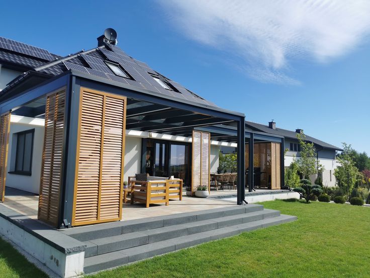 Foișoare terase pergole moderne