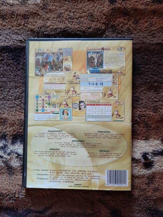 CD educațional toby & prințul urs nou