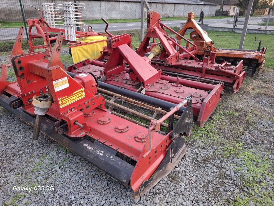 Grapa rotativa dupa tractor