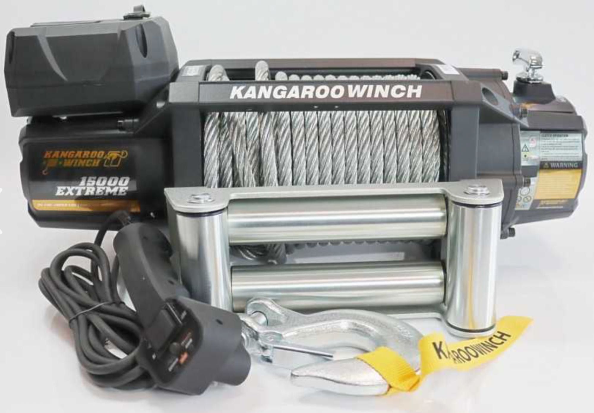 Troliu electric Kangaroo 15000 Extreme HD PowerWinch - Auto