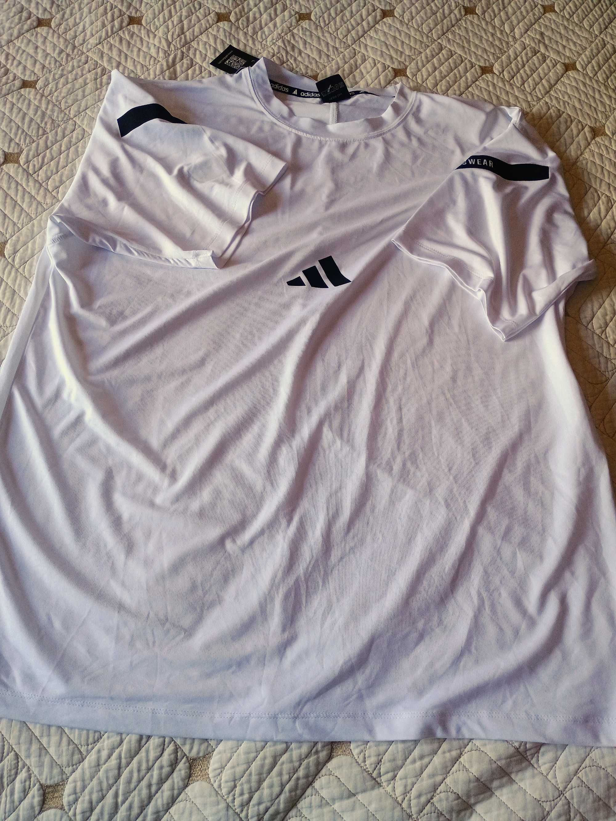 Бяла тениска ADIDAS