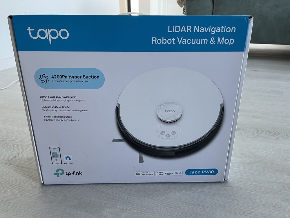 OFERTA: Aspirator Robot - Robot de aspirare TP-Link Tapp RV30 NOU