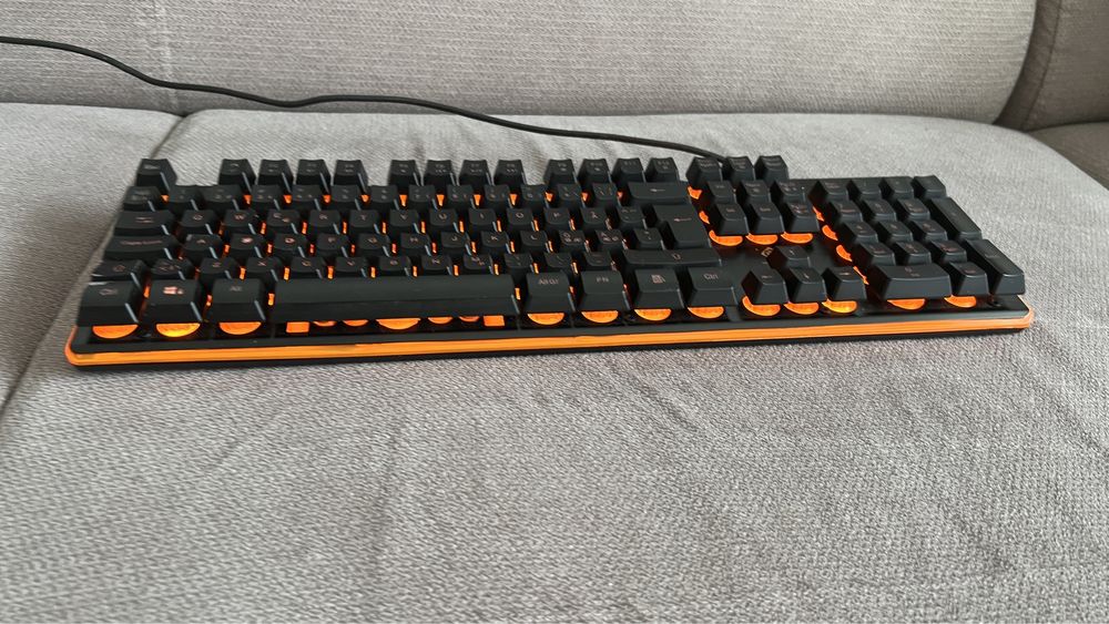 Vand tastatura Keyboard GAM-021 Deltaco gaming