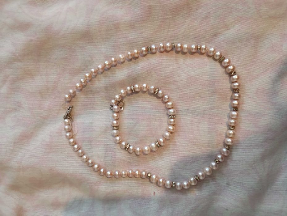 Истински перлени бижута