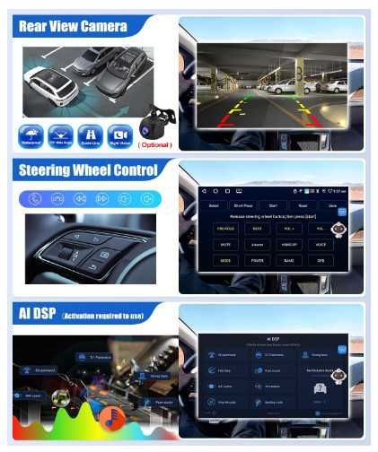 Мултимедия CAMECHO за VW Golf 4, Polo Sharan, Jetta, MK4, T5, Multivan
