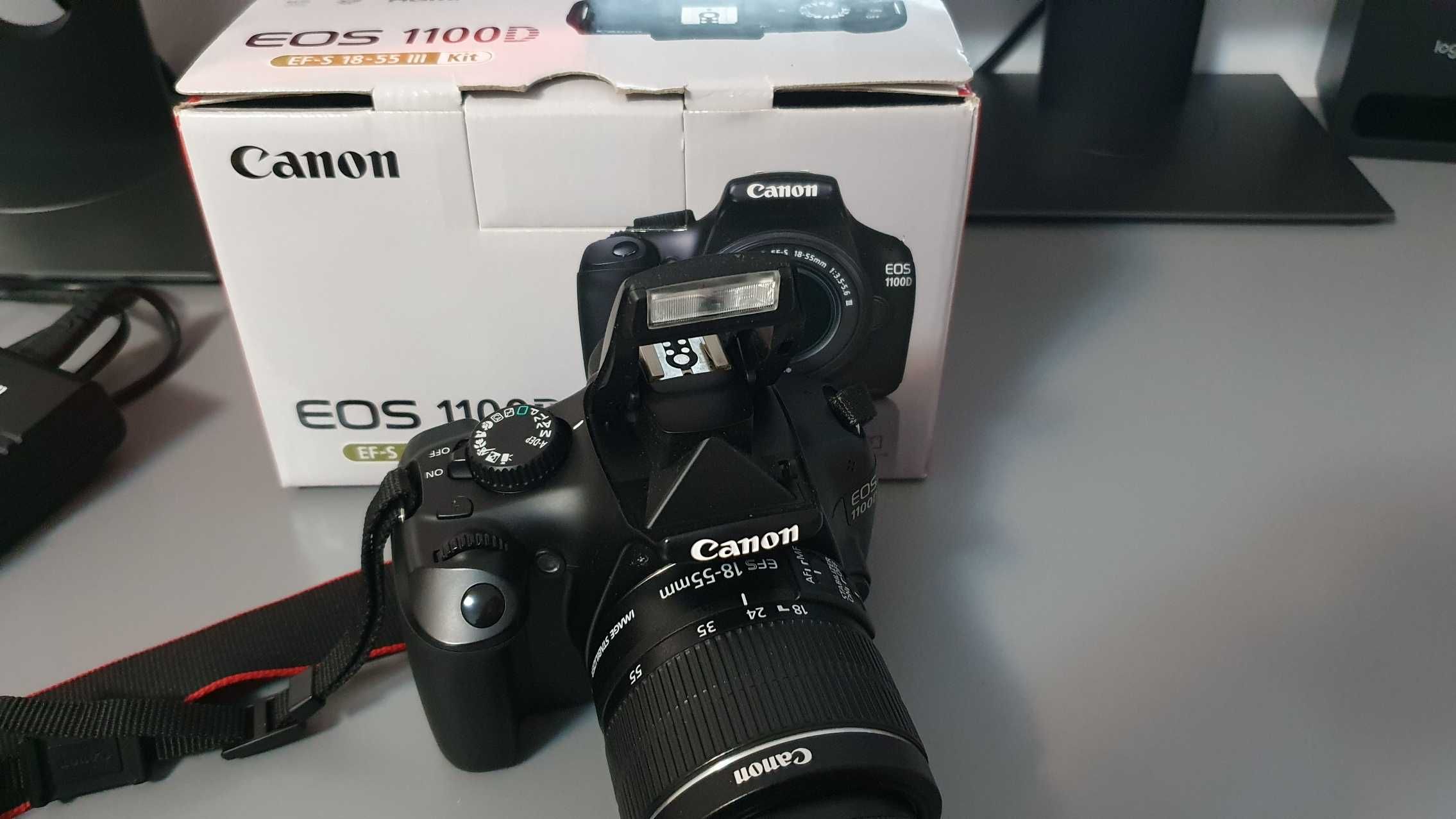 Canon 1100D - doar 6100 cadre, obiectiv 18-55, cadou filtru polarizare