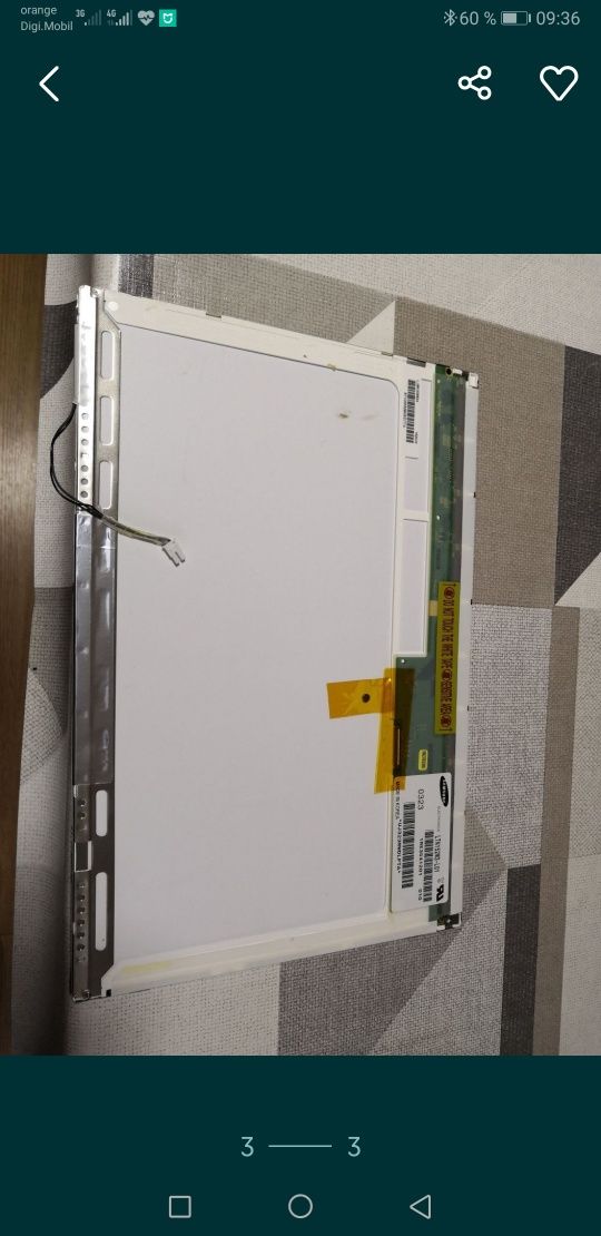 Display laptop 15,2 inch Model LTN152w3-L01