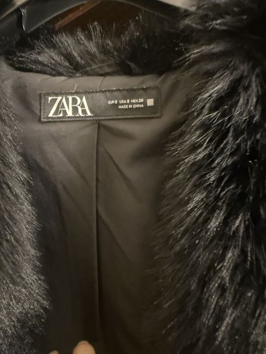 Палто от еко косъм -60лв