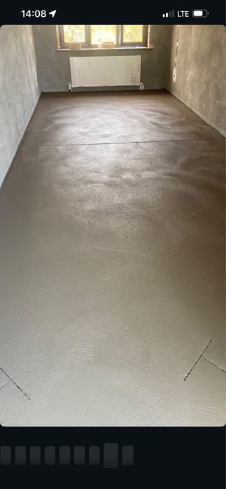 Yarim quruq styashka/Полусухая стяжка пола