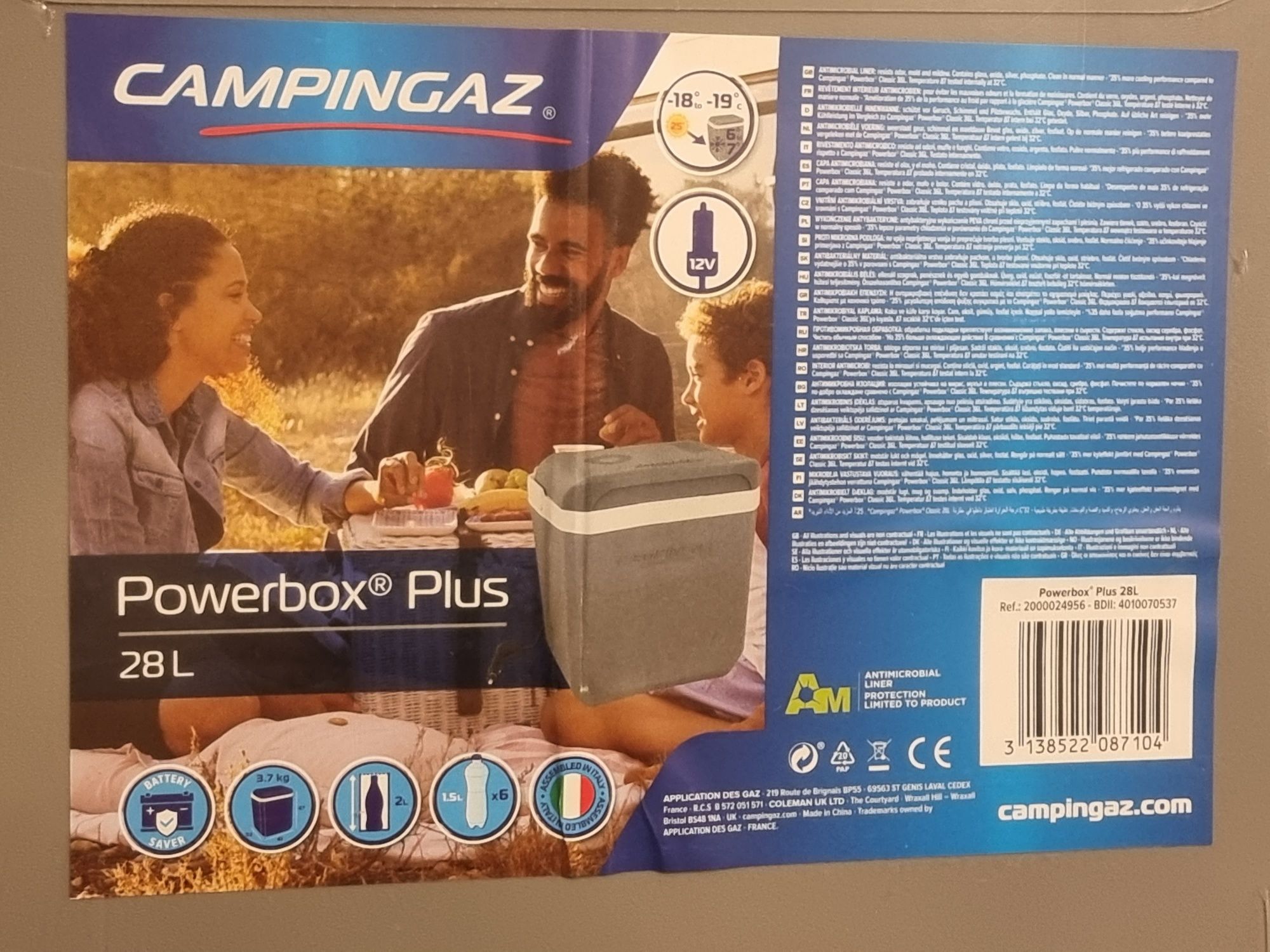 Чисто нова електрическа хладилна чанта Campingaz Powerbox Plus 28L