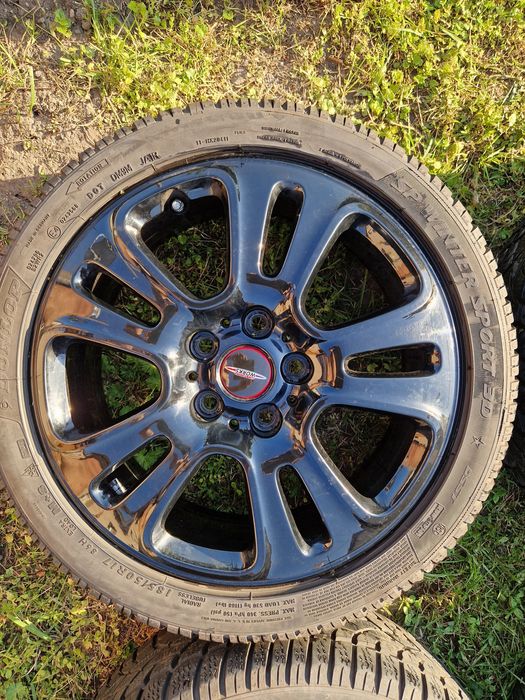 Roți iarnă, jante originale Mini Cooper, John Cooper Works, 185 50 17