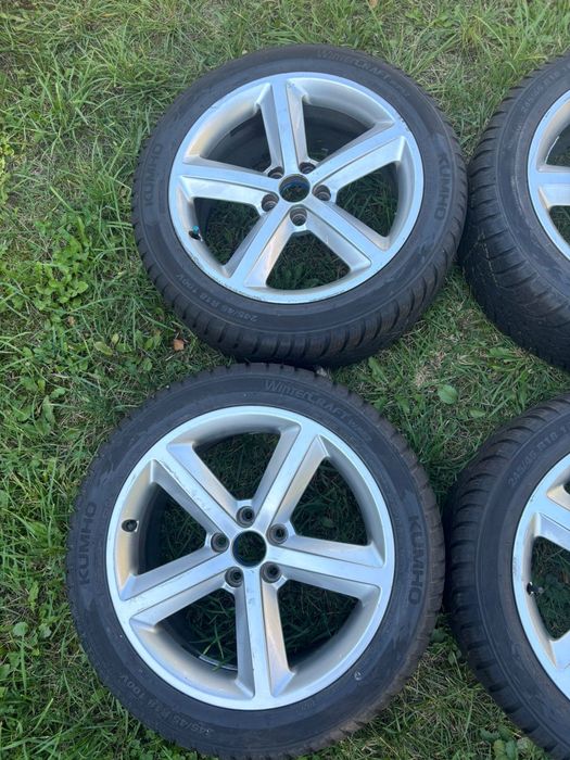 Jante 5x112 Audi Q3 Q5 WV Golf Tiguan Seat Skoda +anv iarna 245 45 18