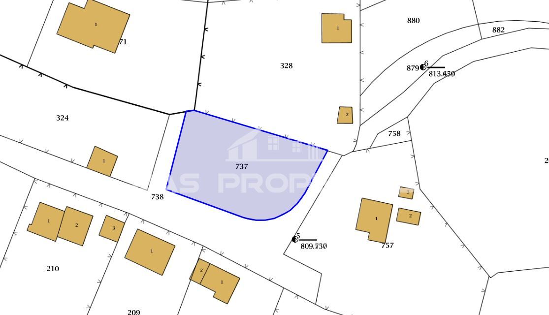 Продава се Парцел в Банкя - 558 кв.м за 63 €/кв.м - Снимка #2