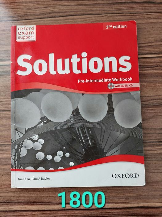 Книга Solutions 2nd Edition Pre-Intermediate Workbook