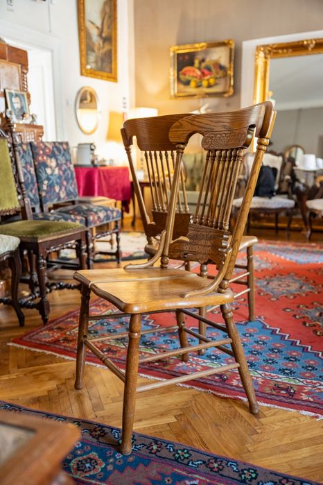 Set 3 scaune stil windsor