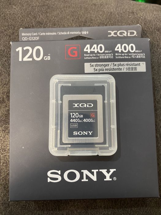 Qxd Card Sony 120gb 340лв