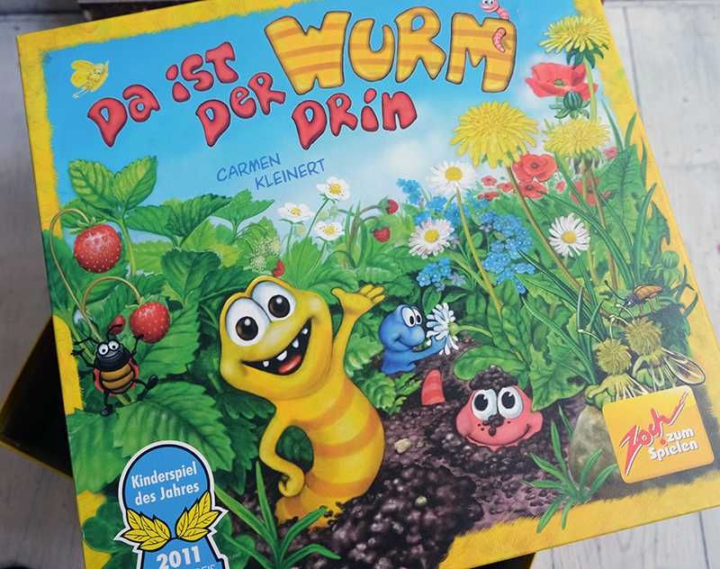 Червячки-огородники Da ist der Wurm drin детская настольная игра