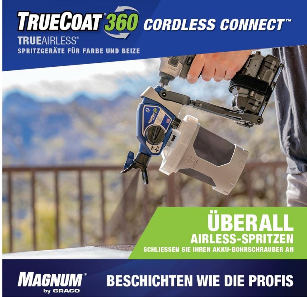 Graco Magnum машина за безвъздушно боядисване !TrueCoat 360 -138 бара!