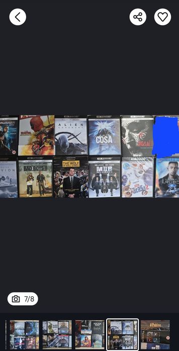 Filme blu-ray steelbook și 4k