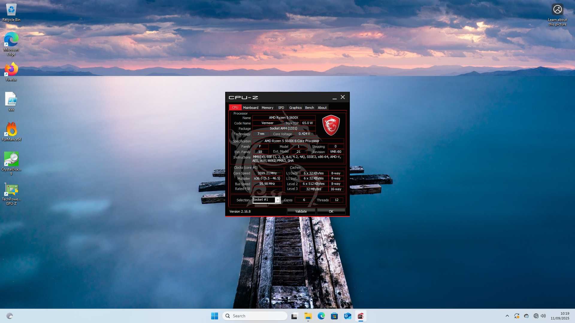 Мощен гейминг компютър с Ryzen 5 5600X + RTX 3070, 16GB RAM и NVMe SSD