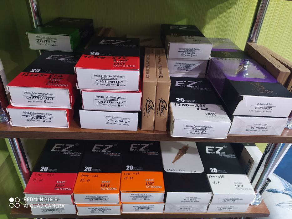 Картриджи иглы для мастеров Тату и Перманентного макияжа