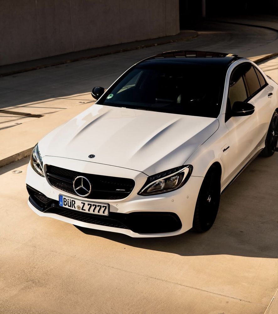 Кола под наем за бал/сватба и други Mercedes C 63 AMG