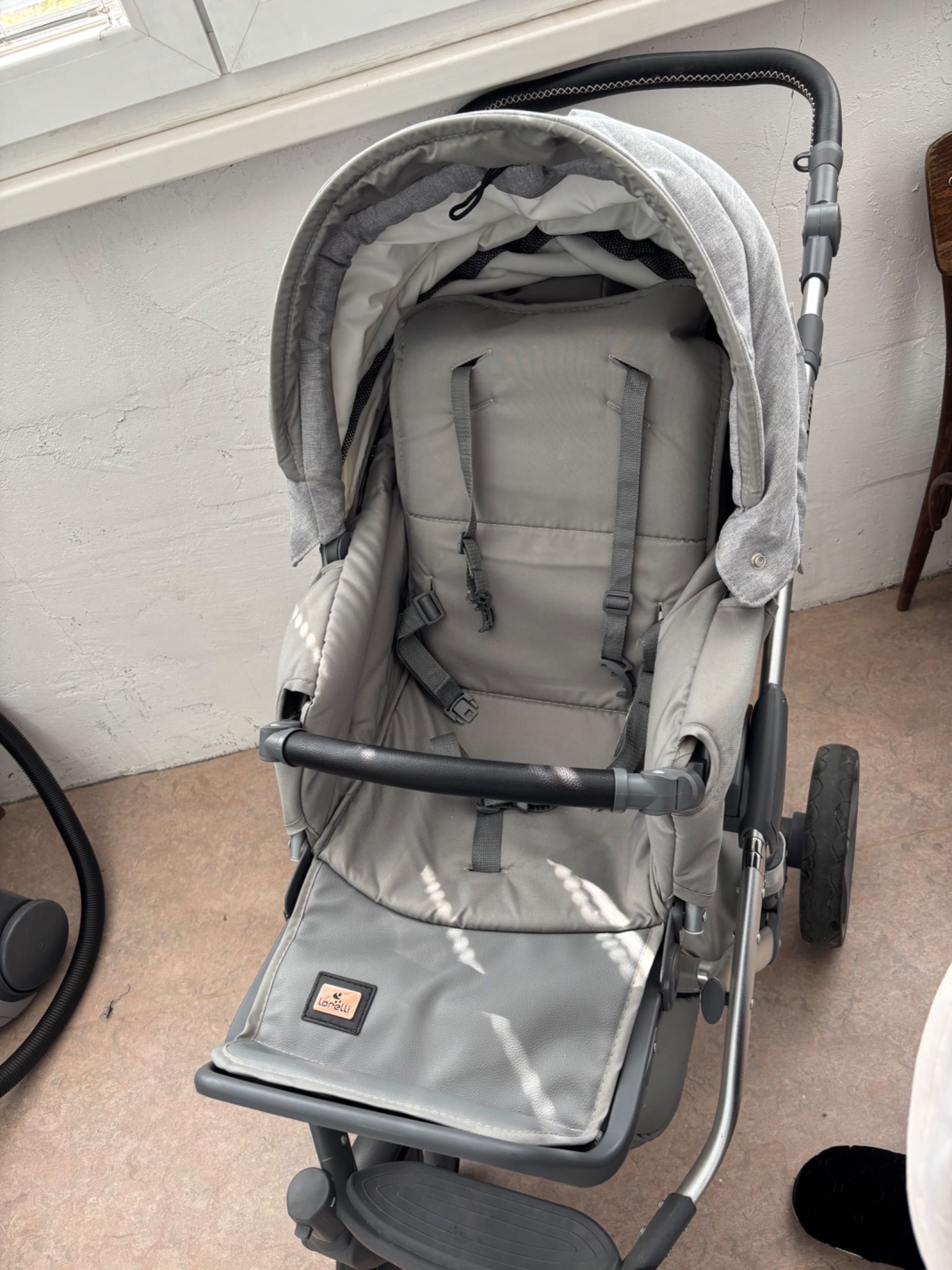 2 в 1 количка Lorelli Rimini Premium Grey