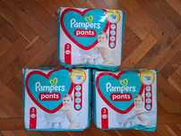 3 пакета, 87 бр.=3*29 бр. Пелени Pampers Pants 3, размер 3 (6-11 кг)