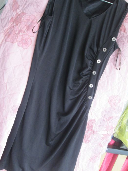 rochie neagra eleganta  deosebita  Flame 38
