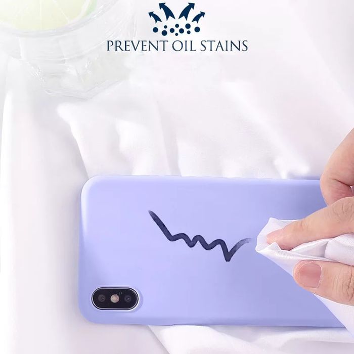 Husa silicon antisoc cu microfibra compatibil Iphone X ; Xs Max ; Xr