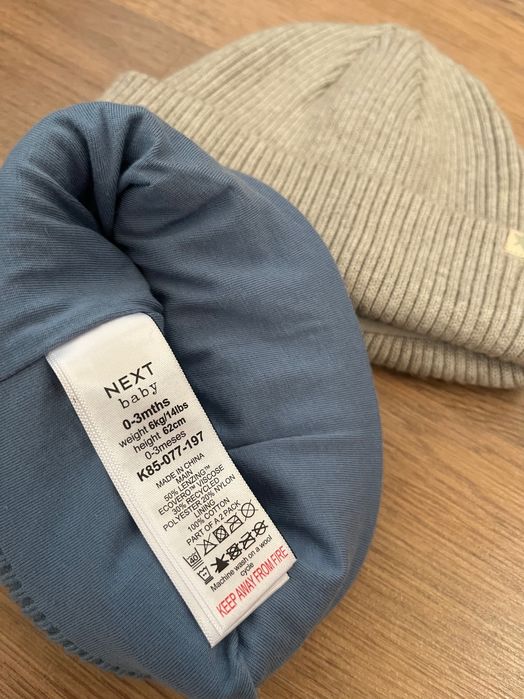 Шапочки детские Next, H&M, шапки на мальчика
