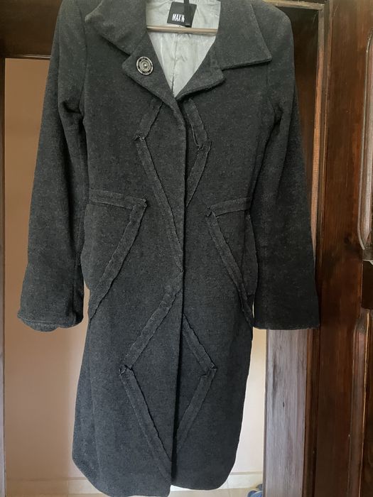Сиво палто S размер