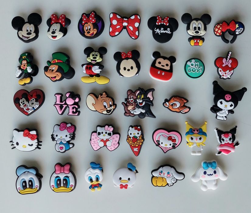 Значки за Crocs JIBBITZ Аксесоари за Crocs с Анимационни геори