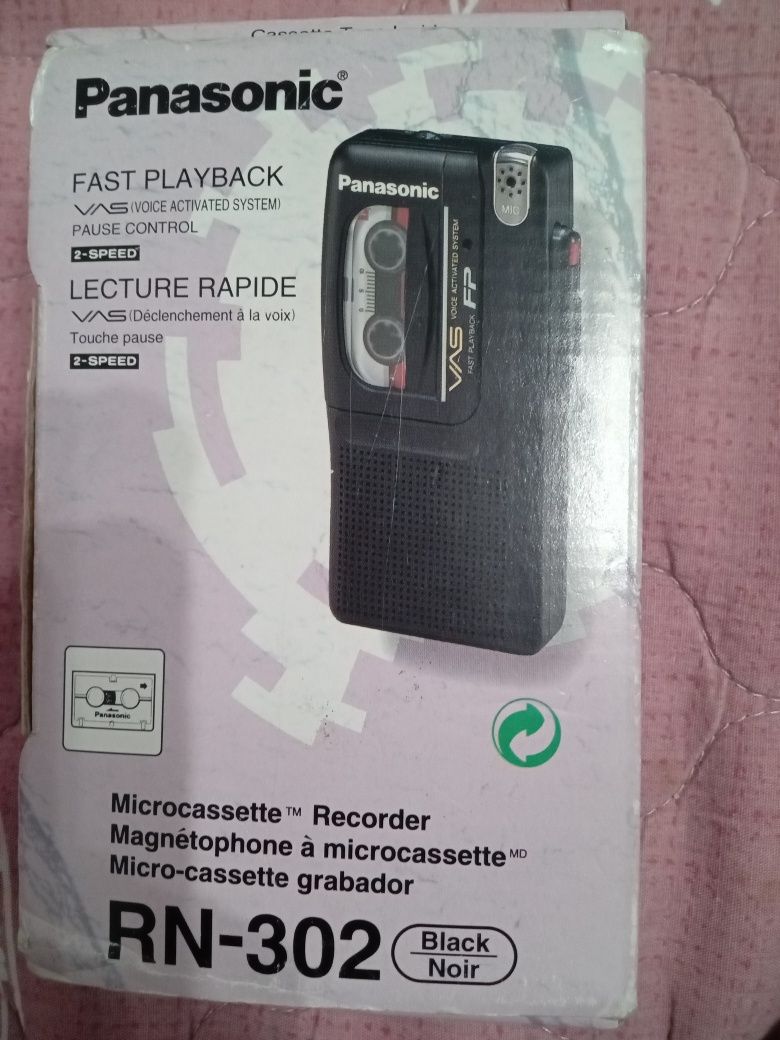 Раритетный диктофон кассетный Panasonic