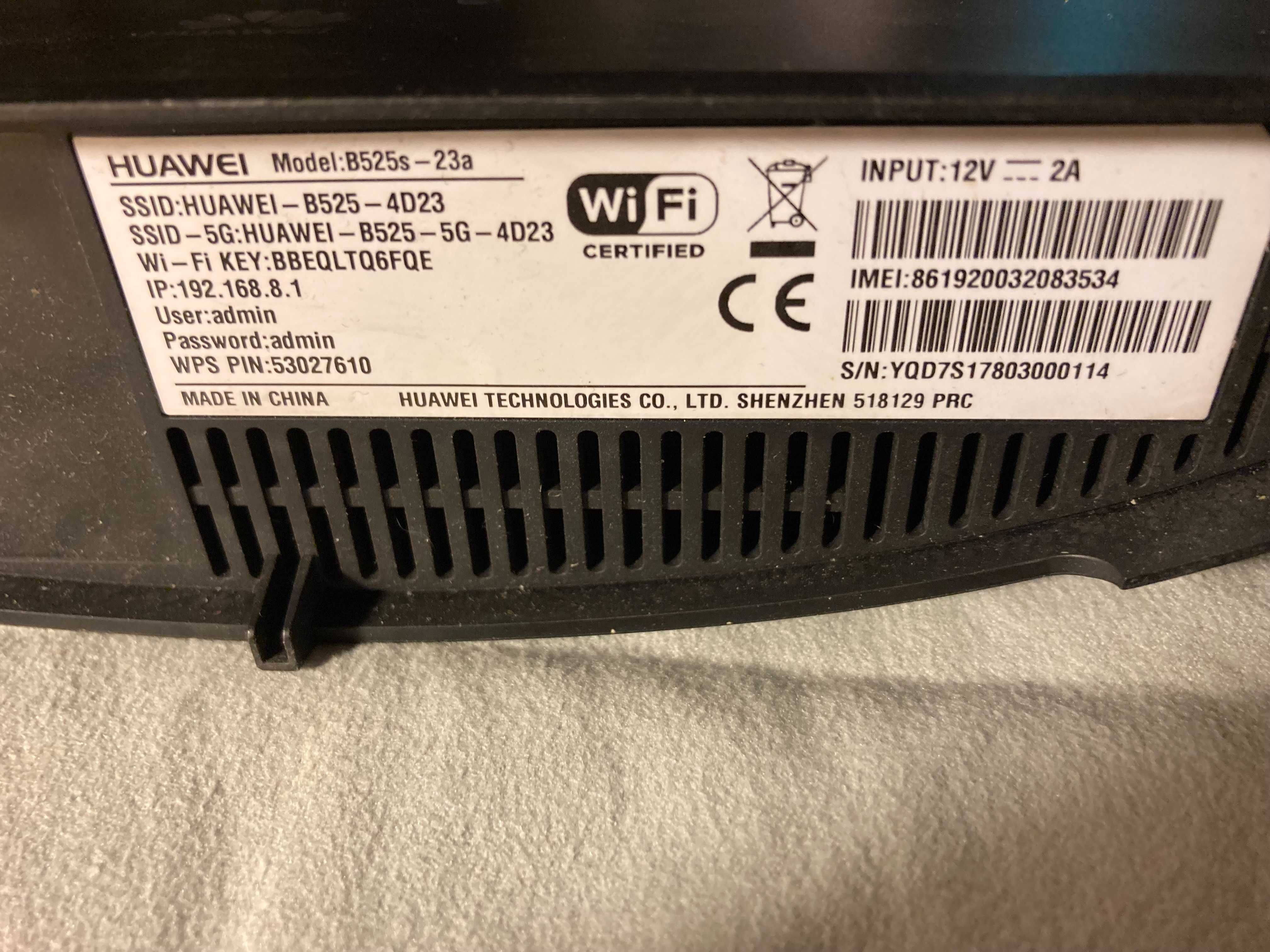 Wi-Fi роутер Huawei B525S-23A Маршрутизатор
