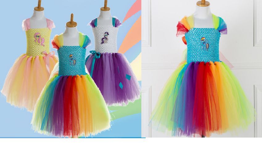 Rochita TUTU Printesa Little Ponei Unicorn serbare carnaval petrecere