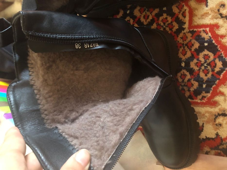 Сапоги НОВЫЕ с мехом