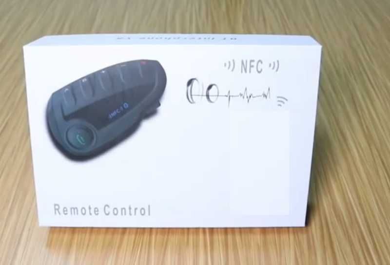 Cască motocicletă Vnetphone BT Interfon FullDuplex Walkie-talkie 1200m