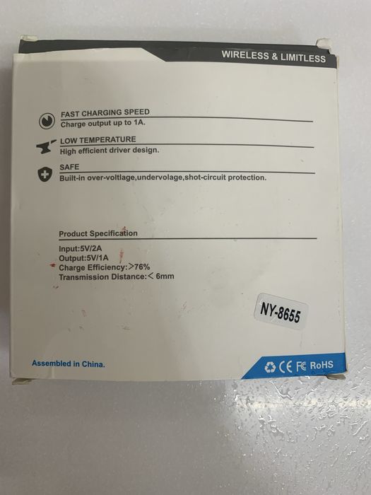 беспроводного зарядного устройства Wireless Charger