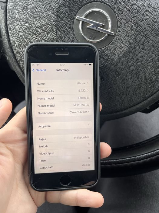 Iphone 8 64 GB stare buna