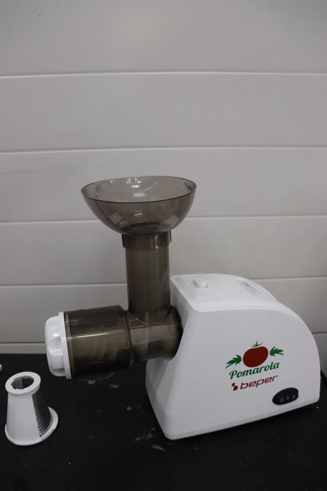 BEPER BP.720 Електрическа преса и филтър за домати, бяла, 300 W