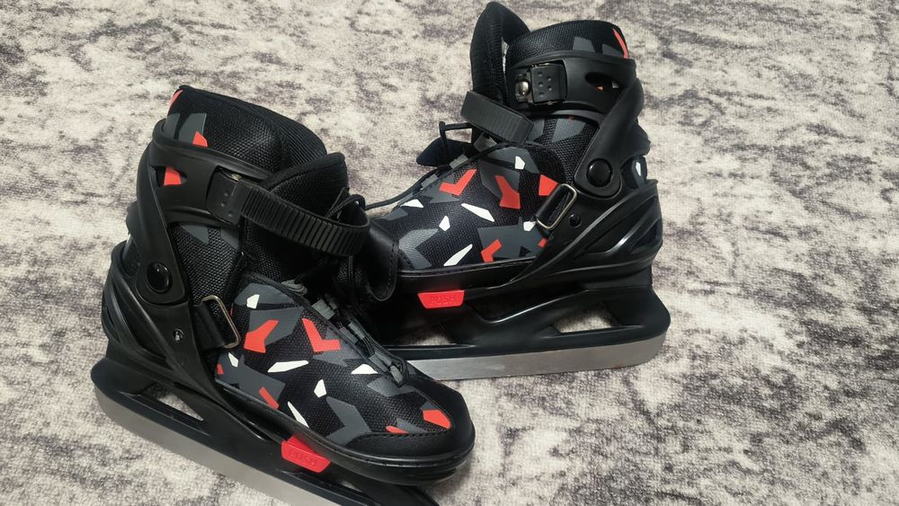 Коньки (31_36) на мальчика регулируемые