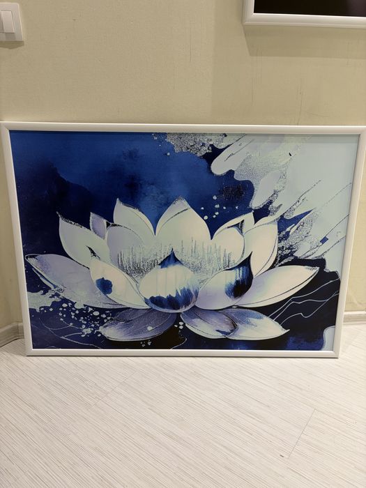 Картини син лотос 100/70