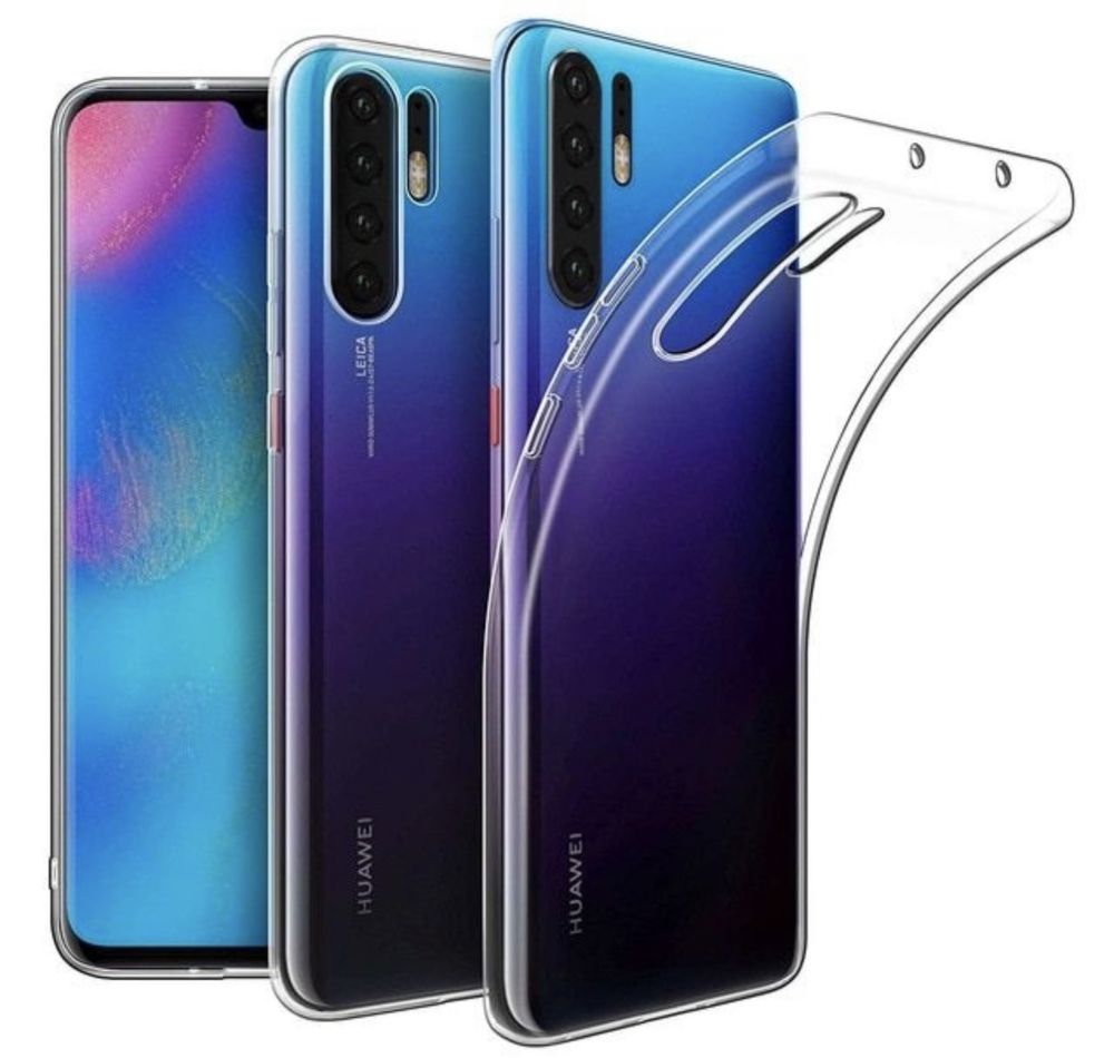 Huawei P30 Lite Pro - Husa Centro Slim 0,35mm Silicon Transparenta