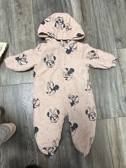 Зимни дрехи за бебе момиче 74-80