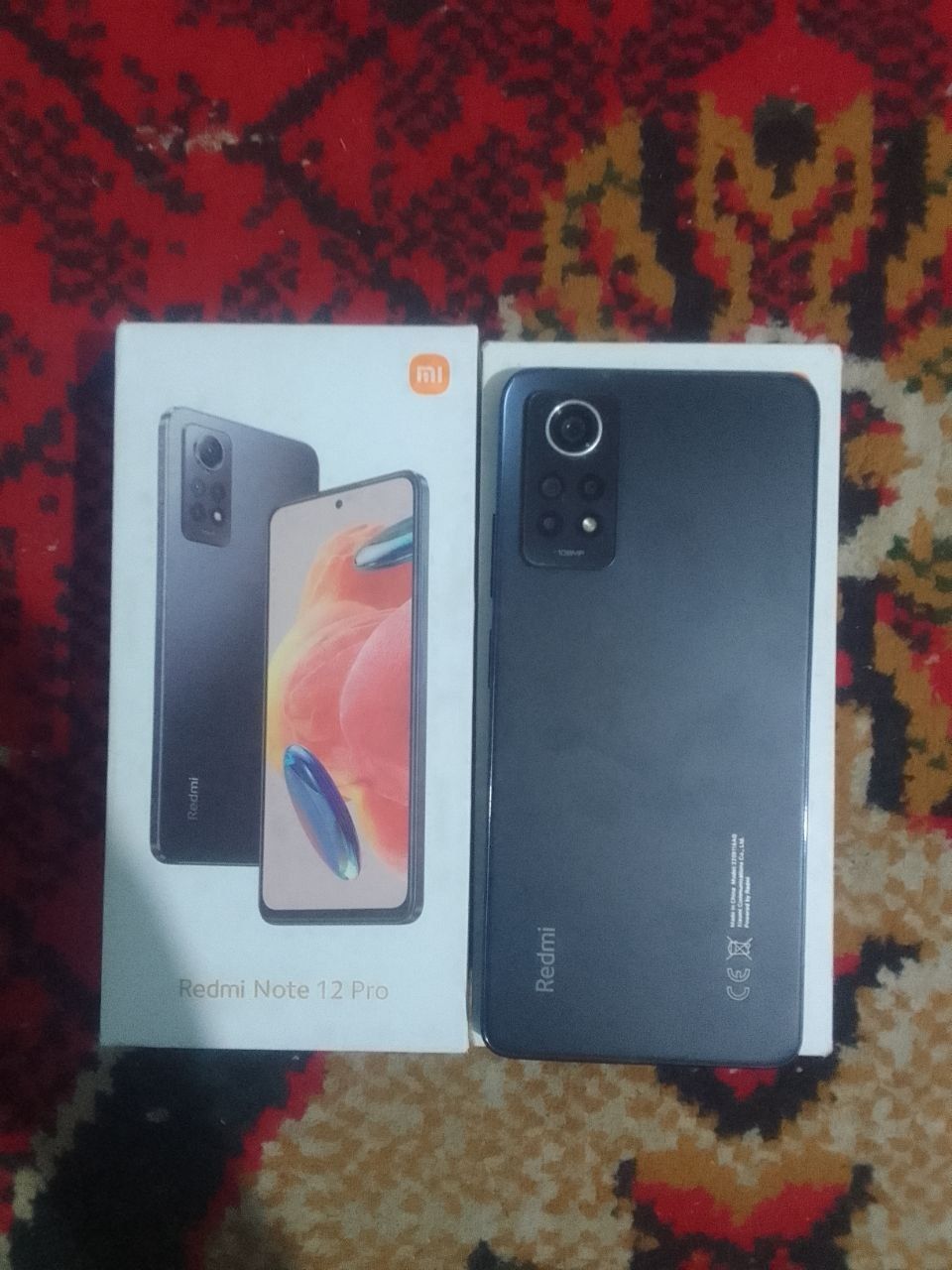 Redmi note 12 pro 8+4ram 128 xotira