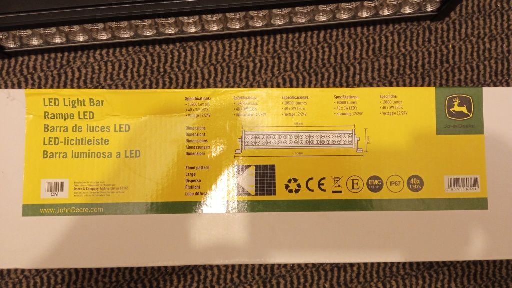 Proiector led bar John Deere - Nou