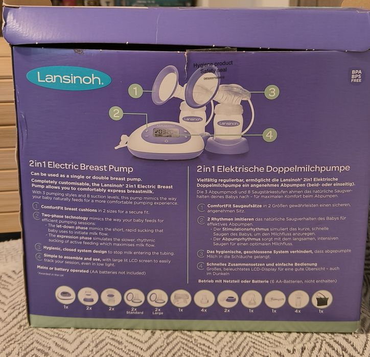 Pompa electrica de sân Lansinoh