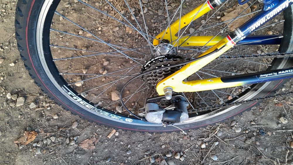 Bicicleta atb copii (9-14 ani) Conway,24 inchi, Aluminiu,7x3, Shimano